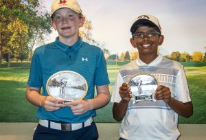 Boys 12-13: Max Thomas 1st place, Aniruddah Mohan 2nd place